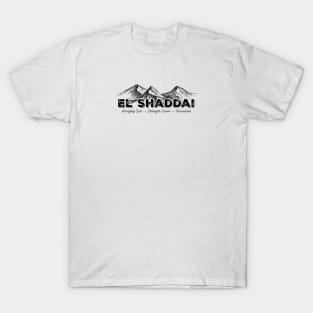 El Shaddai – Names of God Series – Christian Design T-Shirt